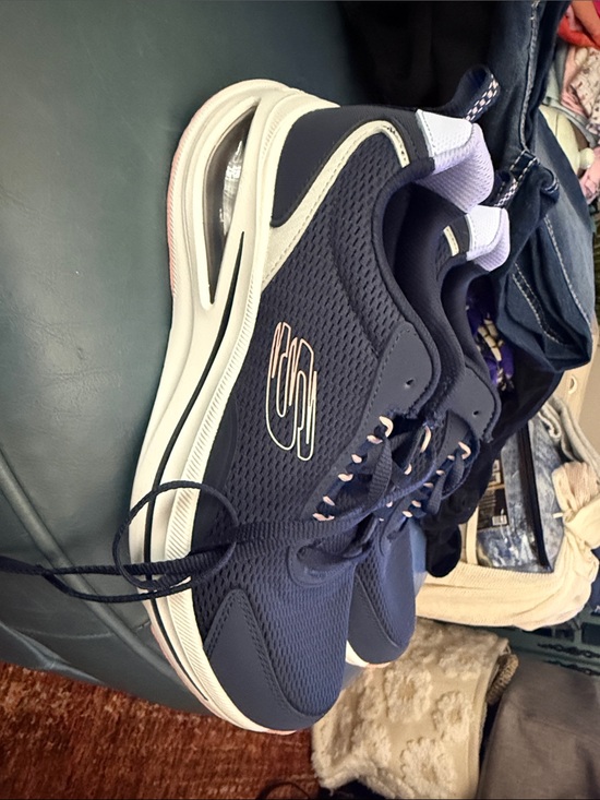 Skechers Shoes - Skechers Navy Women's Athletic Sneakers